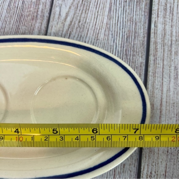 Boleslawiec Polish Unikat Pottery Floral Salt & Pepper Set with Tray - Picture 5 of 6